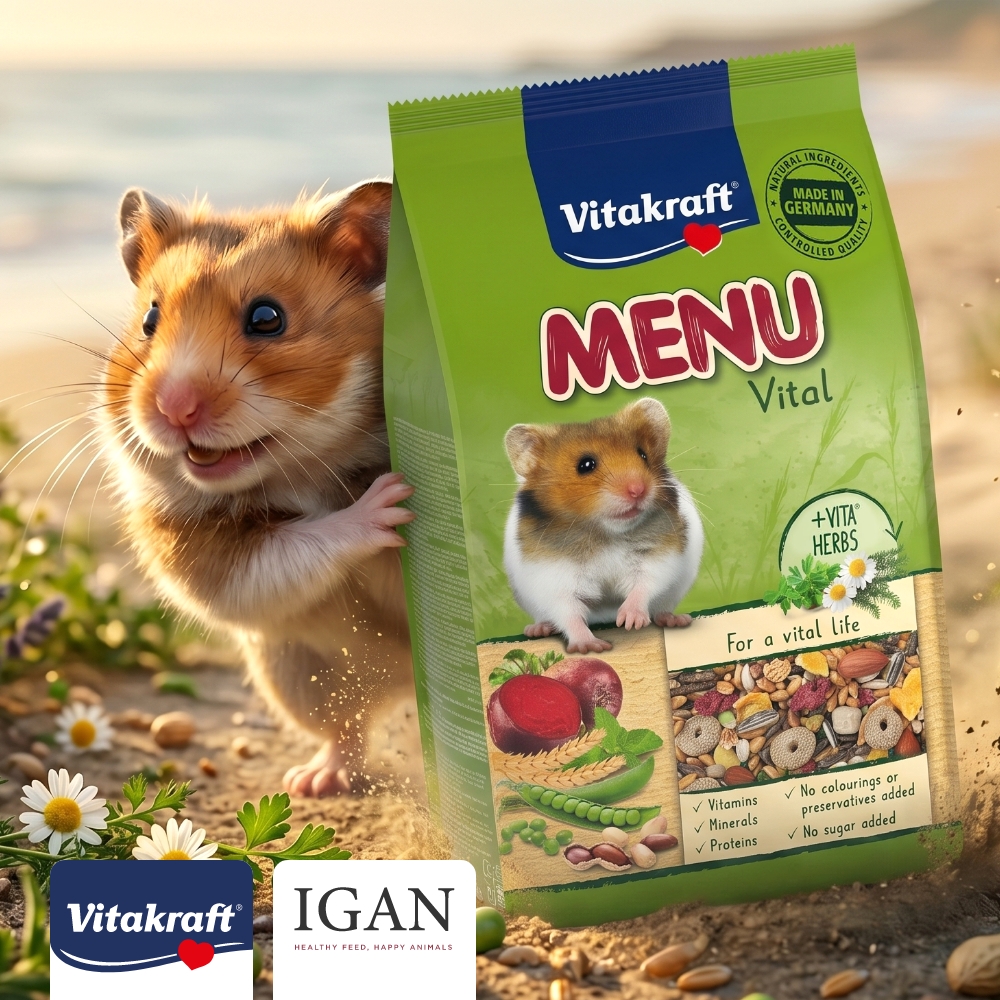 Vitakraft MENU Vital – hrană completă pentru hamsteri